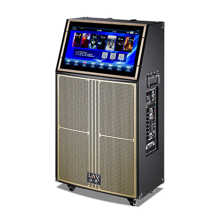 17寸触摸屏广场直播K歌音响