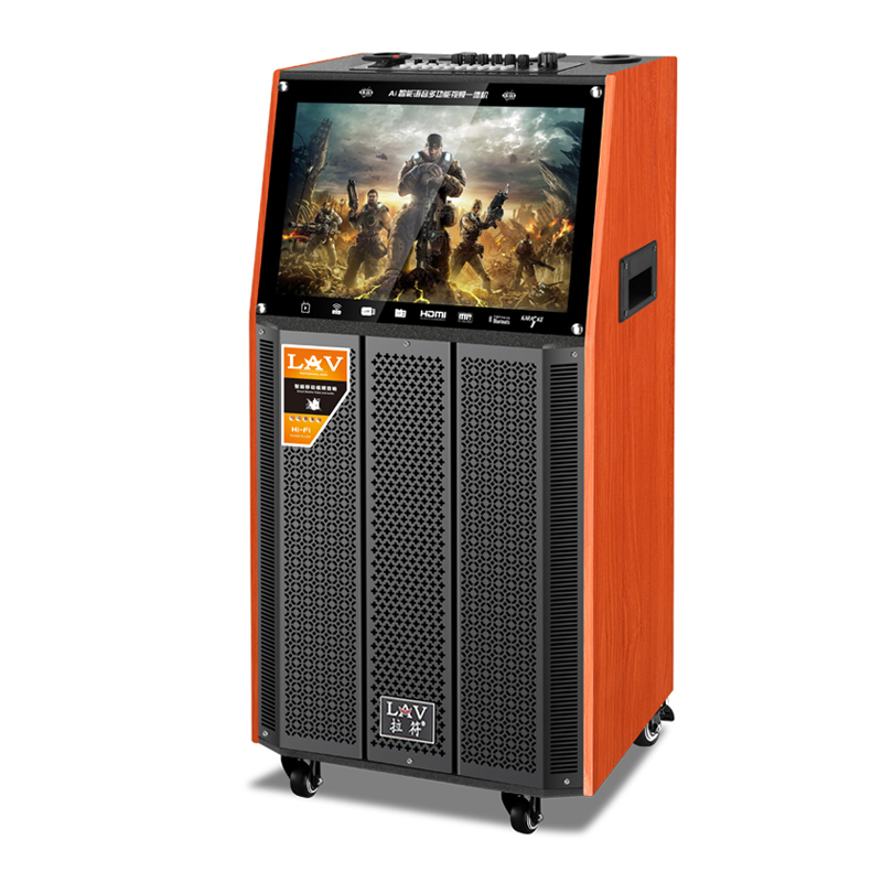 25-inch karaoke touch screen speakers