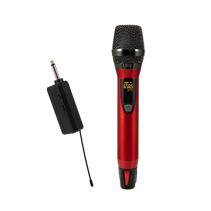 全金属可调频无线话筒一拖一家用K歌万能无线麦克风