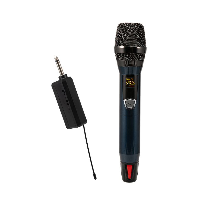 全金属可调频无线话筒一拖一家用K歌万能无线麦克风