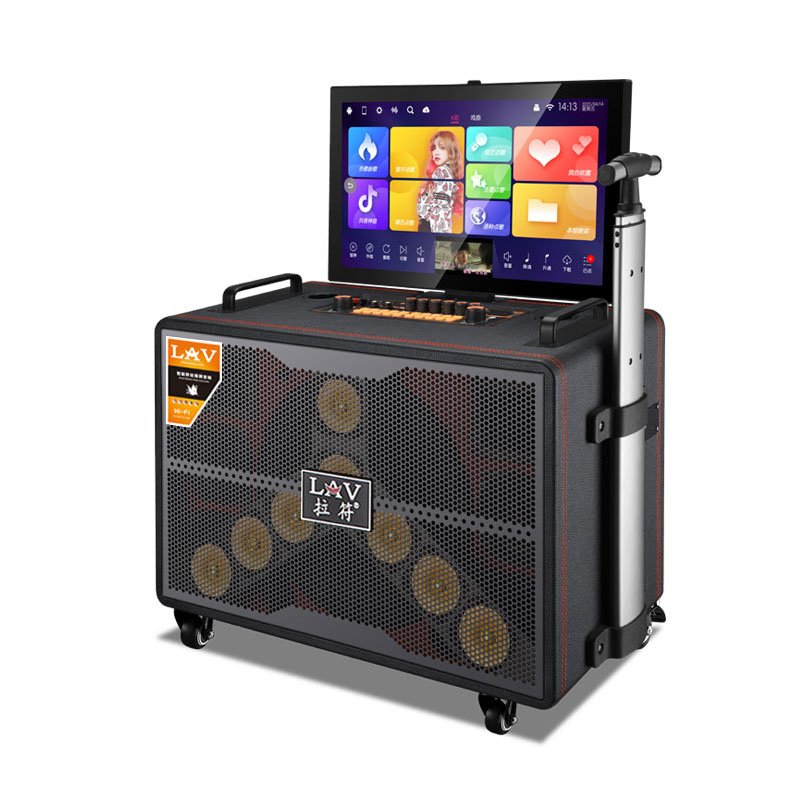 18.5英寸带WIFI高清触摸屏K歌音箱